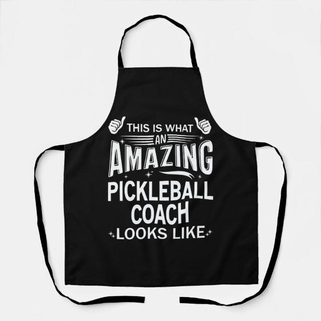 Amazing Pickleball Coach Apron (Front)