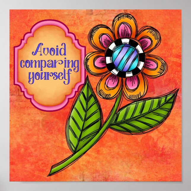 Amazing Positive Thought Poster (Front)