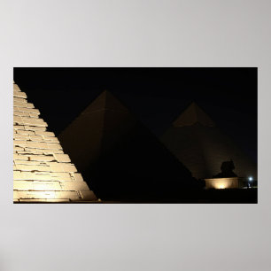 Amazing pyramids poster