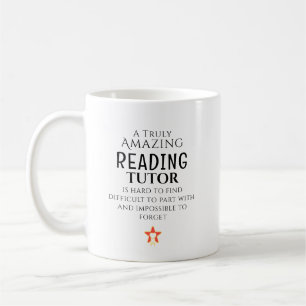 Amazing Reading Tutor Hard To Find Custom  Coffee Mug