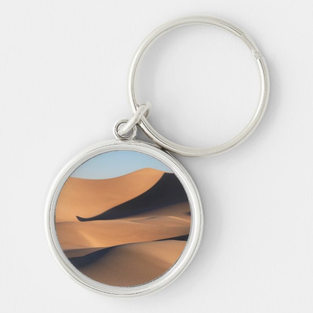 Amazing Shadows of Desert Keychain (Front)