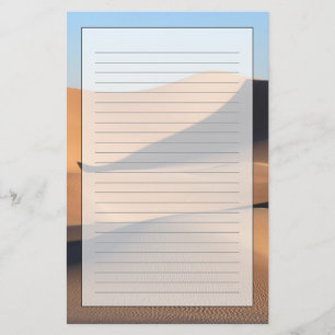 Amazing Shadows of Desert Stationery