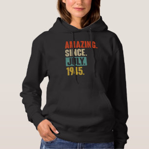 Amazing Since July 1945 77 Year Old 77th Birthday Hoodie