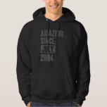 Amazing Since July 2004  18 Year Old 18th Birthday Hoodie<br><div class="desc">Amazing Since July 2004  18 Year Old 18th Birthday  1</div>