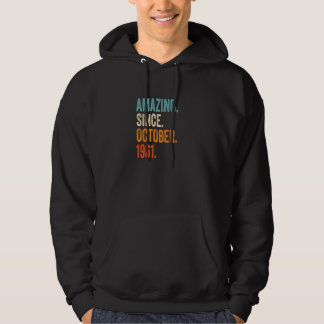 Amazing Since October 1961 61st Birthday Premium Hoodie