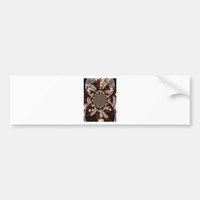 Amazing Snowman Bumper Sticker (Front)