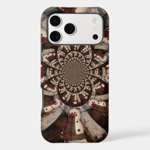 Amazing Snowman Kaleidoscope Intricate Winter Ar