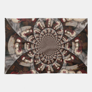 Amazing Snowman Kitchen Towel