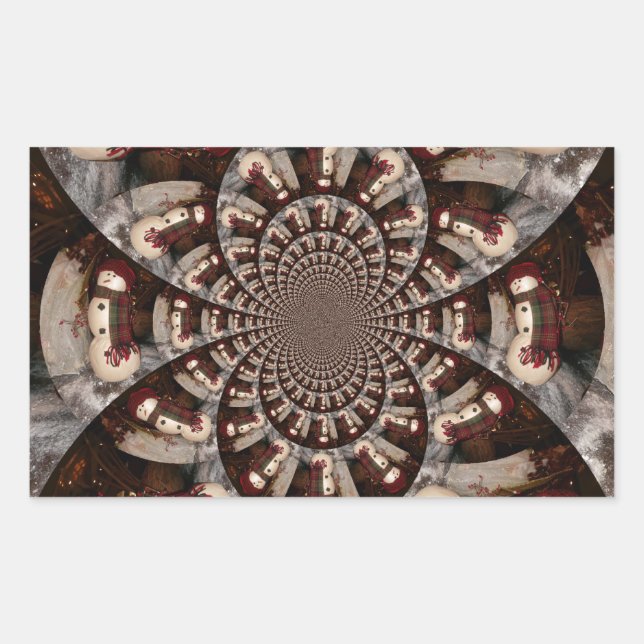 Amazing Snowman Sticker (Front)