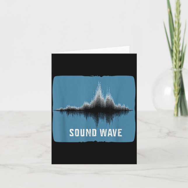 Amazing Sound Wave Speech Card (Front)