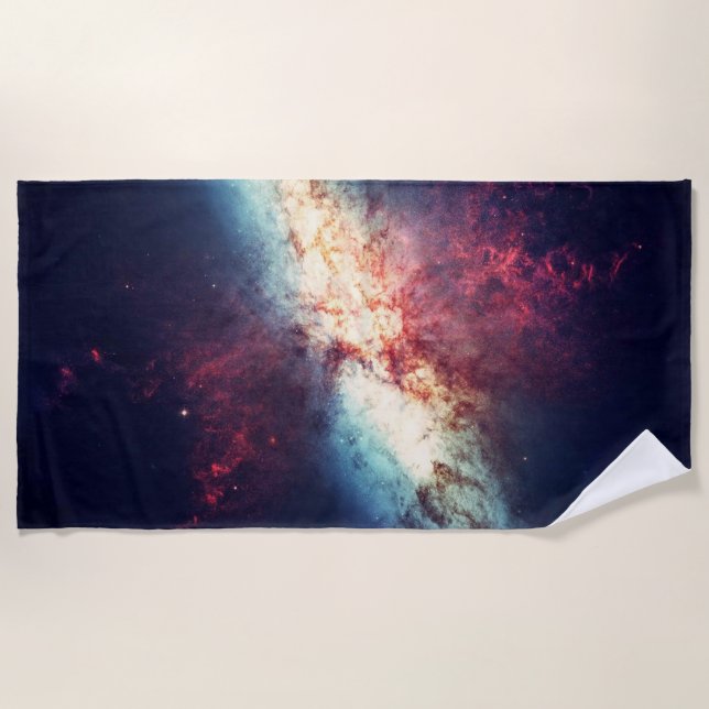 Amazing Space Beach Towel (Front)