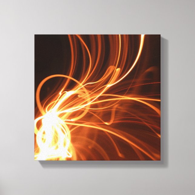 Amazing spiral light canvas print (Front)