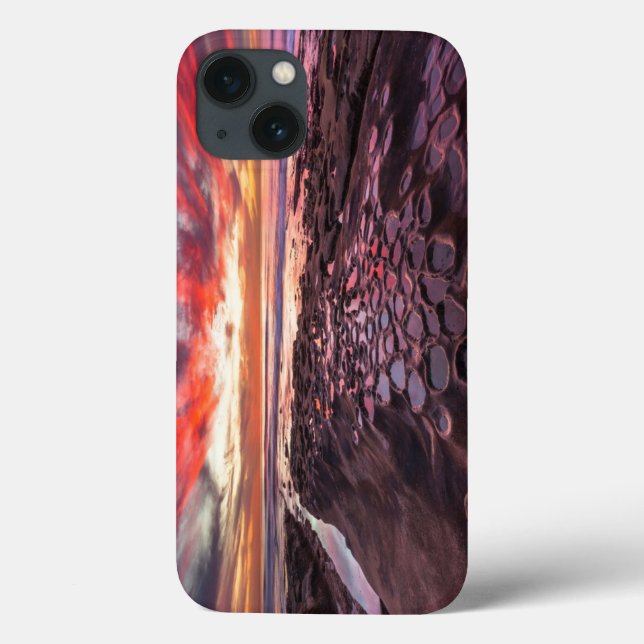 Amazing sunset at the tide pools Case-Mate iPhone case (Back)