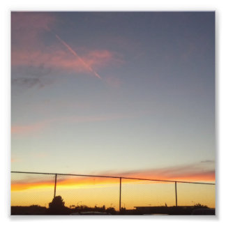 Amazing Sunset in California Photo Print