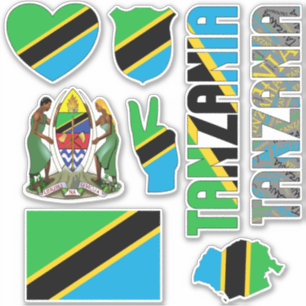 Amazing Tanzania Shapes National Symbols