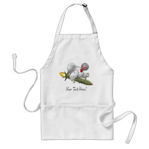 Amazing Thanksgiving Rocket Turkey Standard Apron