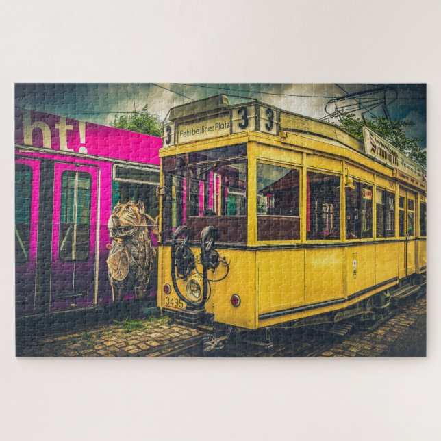Amazing Tram Jigsaw Puzzle (Horizontal)
