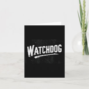 Amazing Watchdog Speech Costume for Adults and Card