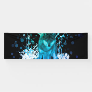 Amazing wolf banner