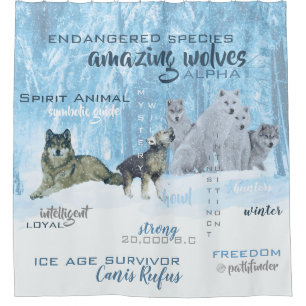 Amazing Wolves Typography   Personalized