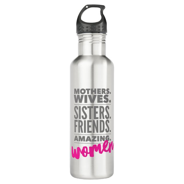 Amazing Women Water Bottle (Front)