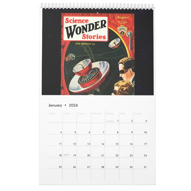 Amazing Wonder! 2011 Calendar (Jan 2026)