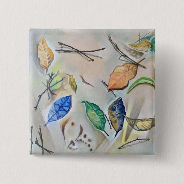 Amazon Floor 2 Inch Square Button (Front)