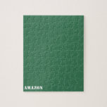 Amazon Jigsaw Puzzle<br><div class="desc">Show your colours with pride!  Amazon is a shade of jungle green that represents the largest tropical rain forest in the world</div>