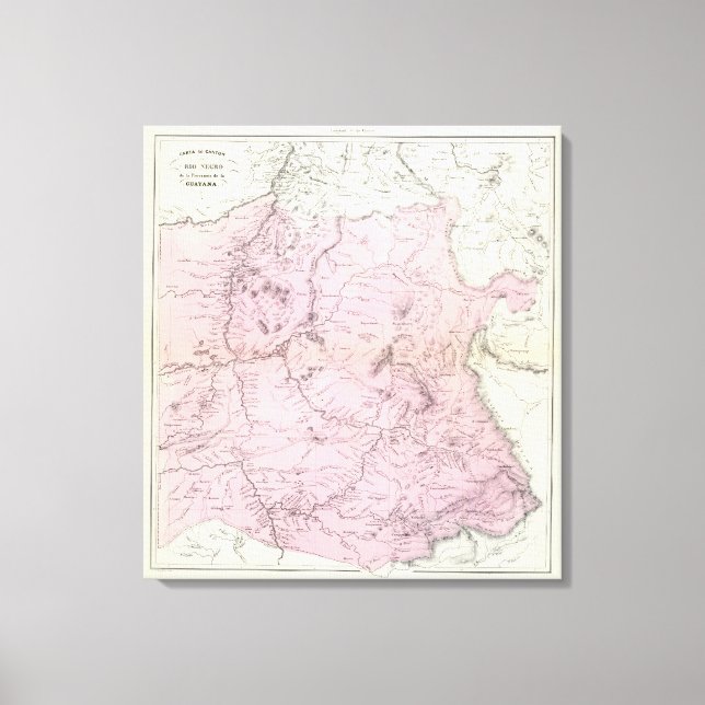 Amazonas, Venezuela Canvas Print (Front)