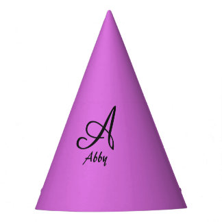 Amazone A Font Party Hat