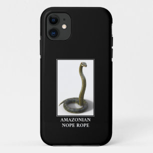 Amazonian Nope Rope - Anaconda Snake Danger iPhone 11 Case