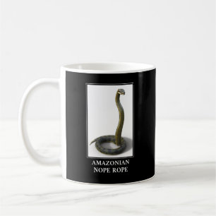 Amazonian Nope Rope - Anaconda Snake Danger Coffee Mug