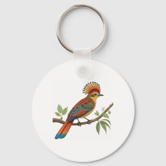 Amazonian Royal Flycatcher Keychain