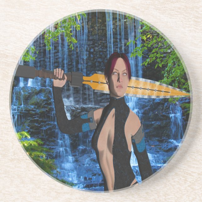 Amazonian Woman Coaster (Front)
