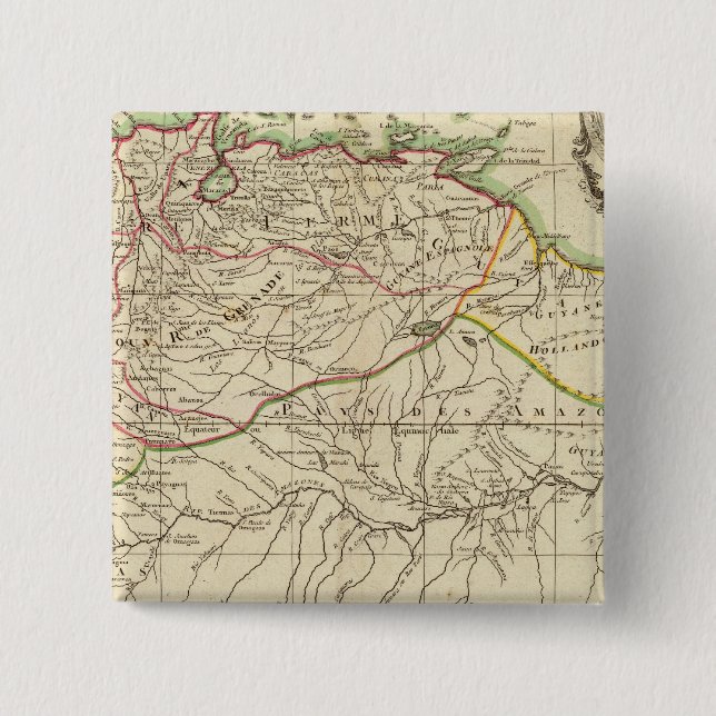 Amazons 2 Inch Square Button (Front)
