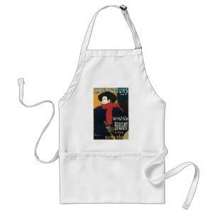 Ambassadeurs, Artistide Bruant by Toulouse Lautrec Standard Apron