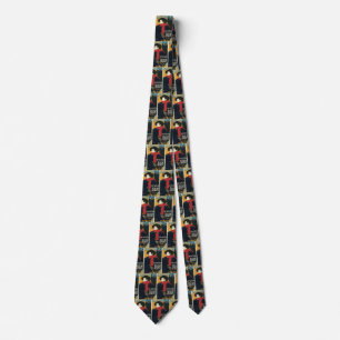 Ambassadeurs, Artistide Bruant by Toulouse Lautrec Tie