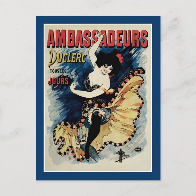 Ambassadeurs Postcard (Front)
