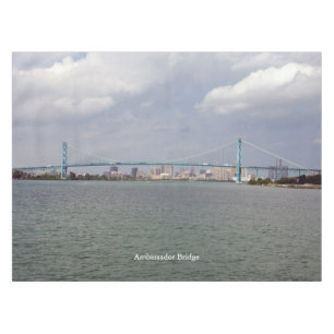 Ambassador Bridge table cloth