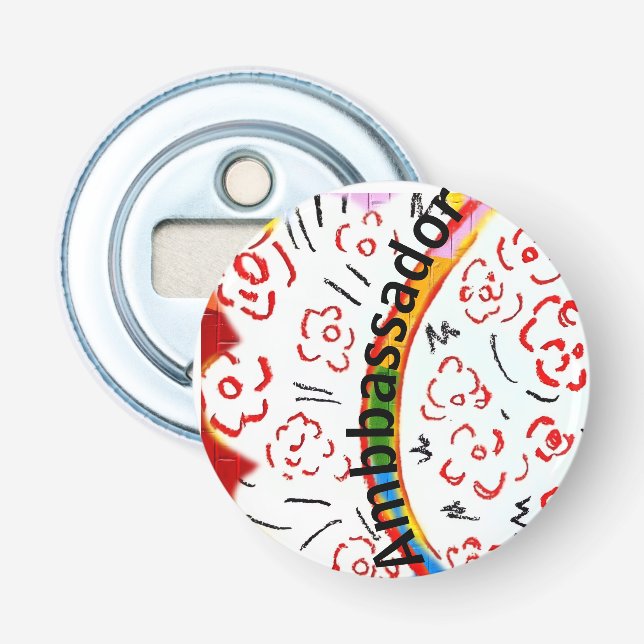 Ambassador Cutting Board Bottle Opener (Front)