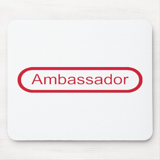 Ambassador Mouse Pad (Front)