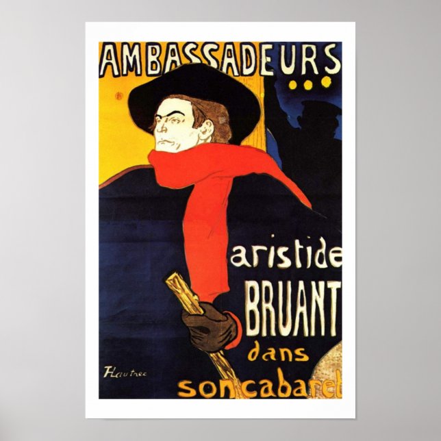 Ambassadors By Henri de Toulouse-Lautrec poster (Front)