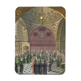Ambassadors in the Audience Hall of the Grand Vizi Magnet