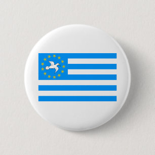 Ambazonia - Amba Land - Flag of Southern Cameroons 2 Inch Round Button