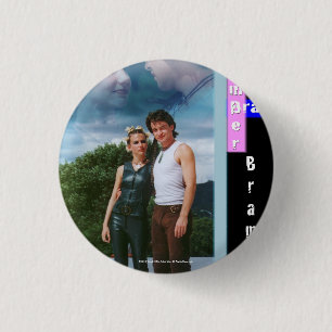 Amber and Bray Bramber 1 Inch Round Button
