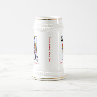 Amber Birthday Beer Stein