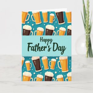 Amber Brews Fathers Day Card