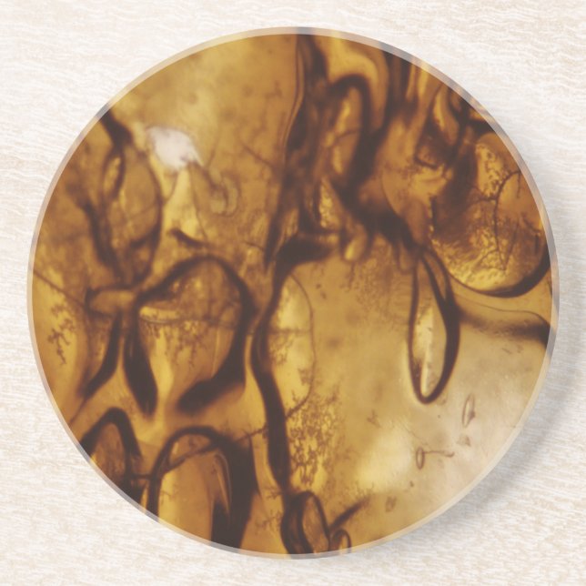 Amber Bubbles Coaster (Front)