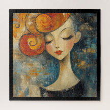 Amber Curls Bring Quiet Thoughts