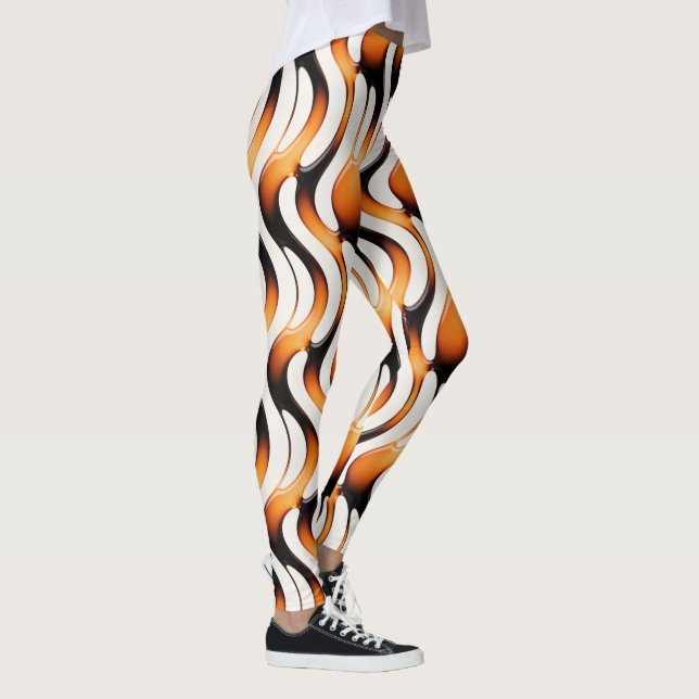 Amber Currents Leggings (Right)